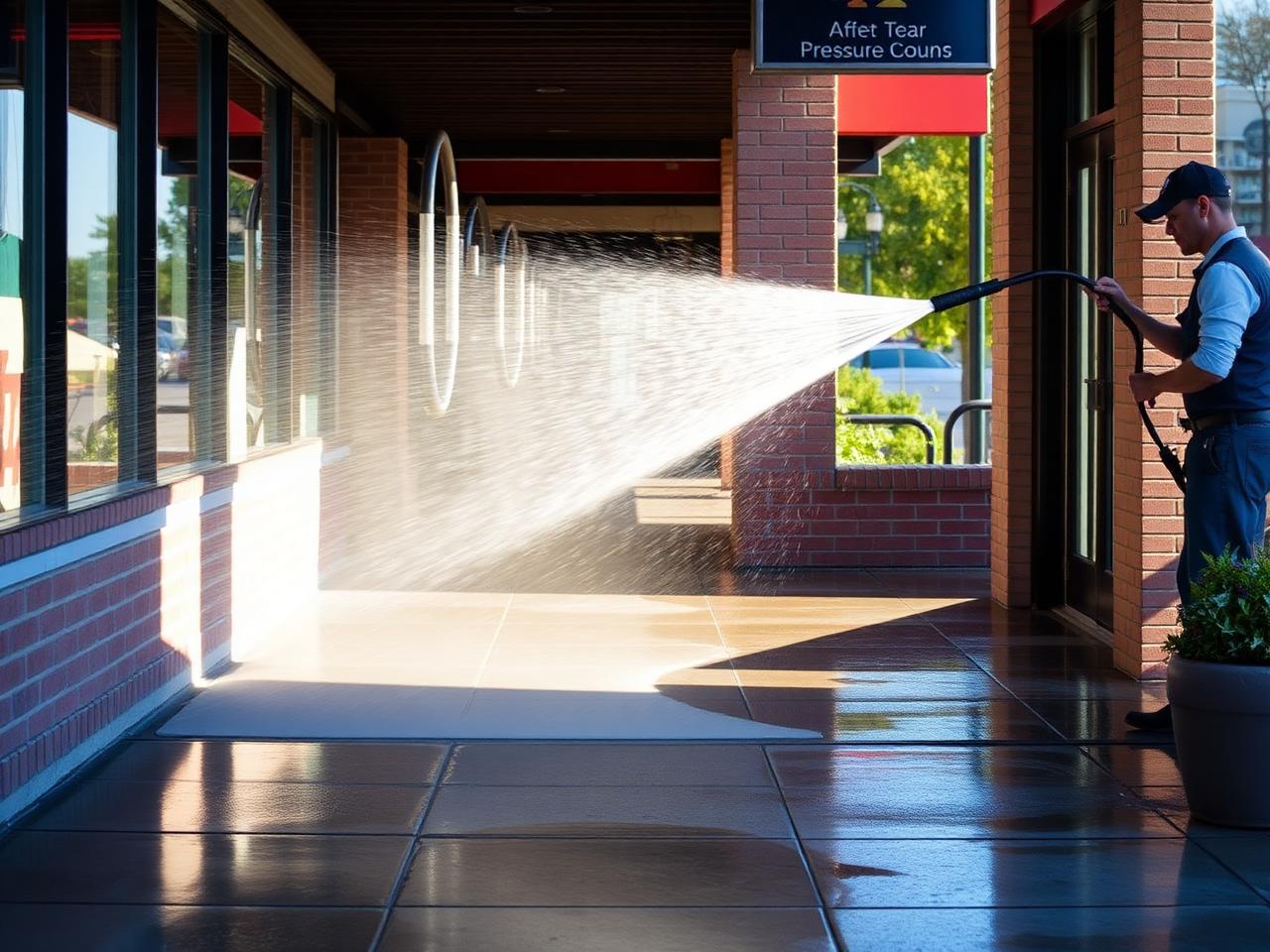 Commercial Pressure Washing